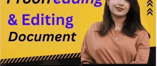 I will professionally proofread and edit your document