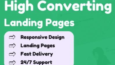 i will design and redesign a responsive landing page