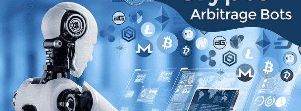 I will create an arbitrage trading bot for cryptocurrencies