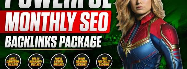 Monthly SEO High-Quality Link Building Backlinks Enhance Ranking