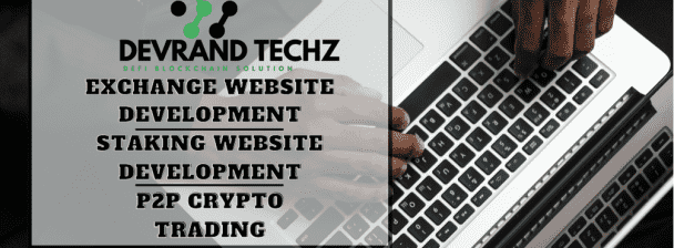 I will develop dex, crypto exchange website, p2p crypto trading, staking website, web3