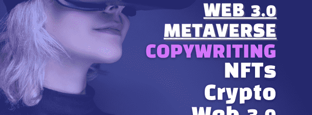 I will do web3 copywriting for nfts, crypto, and metaverse projects