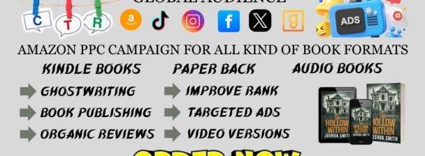 I will do book trailers, mockups, proofreading, editing, MRA,  email marketing and website creation with WIX.