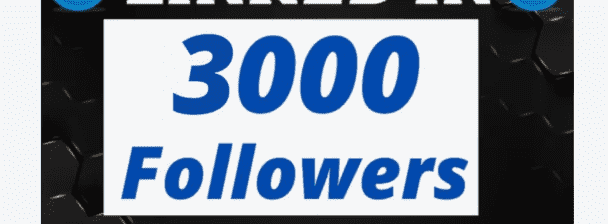 3000 Linkedin Followers, Get Linkedin Profile followers or Company page Followers