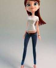 do 3d animation video and 3d character design