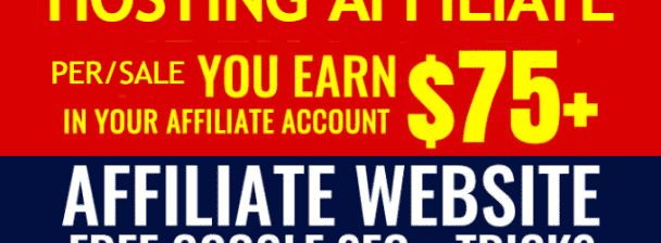 Premium Hosting Affiliate Website To Make Passive Income Online With SEO