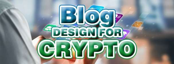 Blog design to monetize with cryptocurrencies