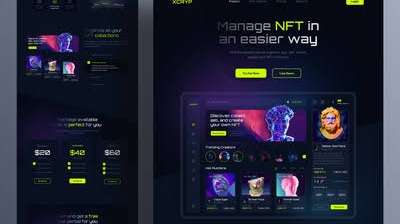 I will develop nft minting website, nft staking website