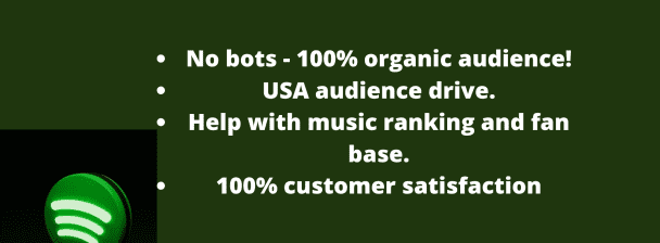 I will outstanding do organic and viral spotify music promotion to reach audience world wide