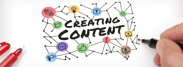 I can create content whether written, audio or video.
