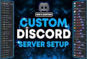 Custom Discord Server Setup Discord Promotion Digital Marketing Expert