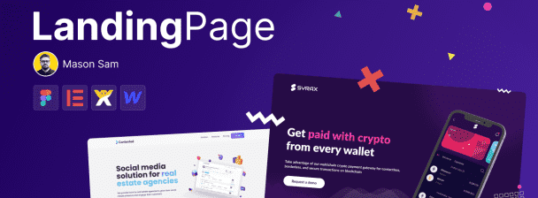 Landing Page Design: I will design a friendly multi-purposed landing page
