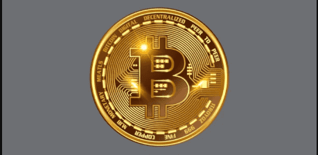design 3d gold, silver coin, meme, crypto token, and bitcoin logo