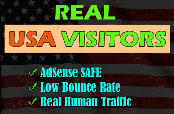 I will drive USA visitors traffic to your website