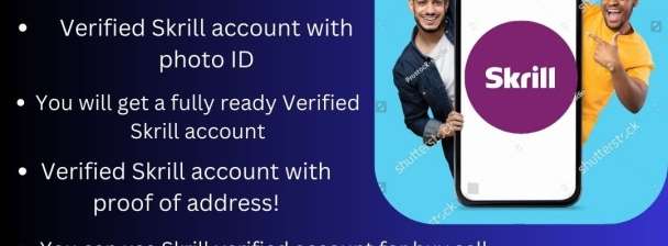 Buy verified Skrill accounts-100% Relaible & Secure Services