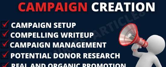 I will create crowdfunding campaign promotion