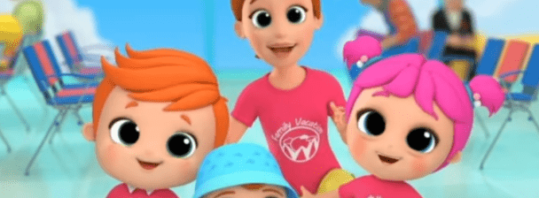 create cute kids animation for you