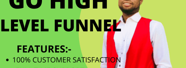 I will build go high level sales funnel and website on gohighlevel
