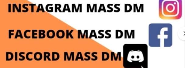 I will telegram mass dm, twitter mass dm, instagram mass dm