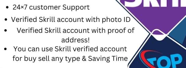 Buy Verified Skrill Accounts - TOPSEOSMMIT