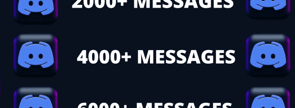 I will send 2000 messages in your discord server