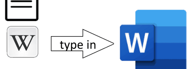 i will copywrite any text in microsoft word