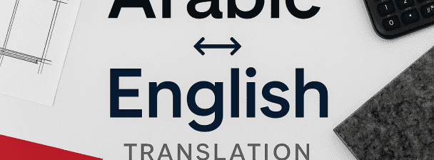 I will translate English to Arabic and vice versa