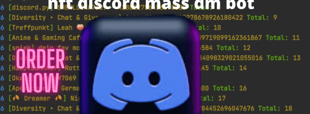 Discord mass DM, nft mass DM, nft discord mass dm bot