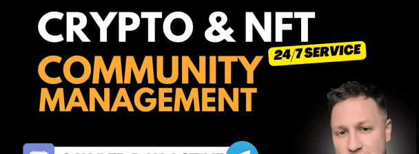 24/7 Crypto Community Moderation on Discord or Telegram monthly