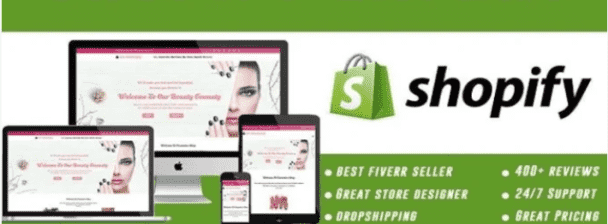 build shopify dropshipping store, shopify website, shopify redesign, marketing
