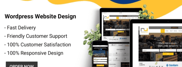 I will design and develop responsive wordpress website and wix website for your business