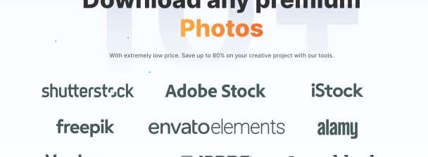 [SHUTTERSTOCK, ADOBESTOCK, ISTOCK...] ALL-IN-ONE DOWNLOADER