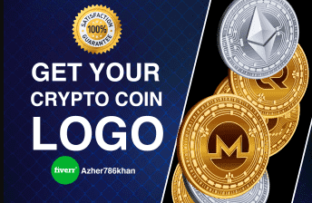 design professional crypto token cryptocurrency coin logo