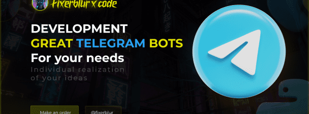 I will make a telegram bot for your tasks