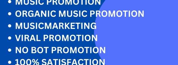 I will do organic music promotion christmas music promotion gospel music promotion