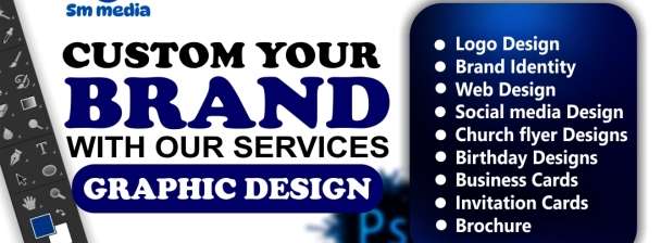 We will customize your brand with our Digital Design & Creative Branding skills