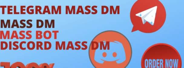I will telegram mass dm, twitter mass dm, instagram mass dm