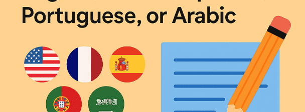 I will proofread and correct up to 1500 words in English, French, Spanish, Portuguese, or Arabic