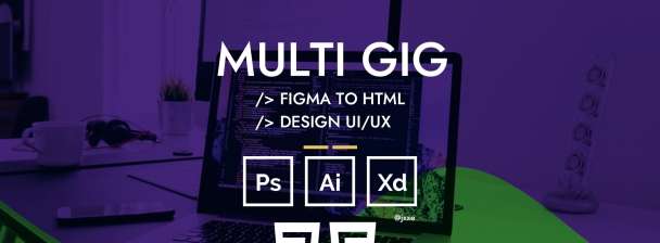 UI/UX Design: XD & Figma to HTML and CSS
