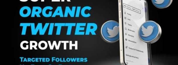 I will grow your twitter account organically and boost your followers
