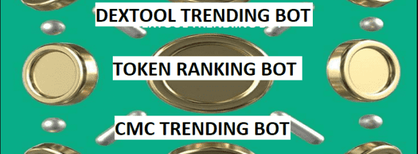 I will make your token top3 pinksale trending, cmc, cg, dextool trending