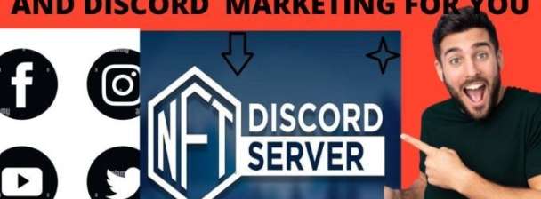 I will do nft discord promotion, nft, discord