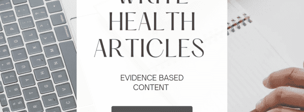 I will rewrite an article on health related topics