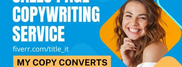 I will be your professional copywriter for your business.