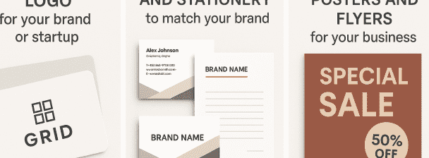 “I will design a minimalist logo for your brand or startup”