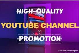 .I will do organic promotion for YouTube channel monetization