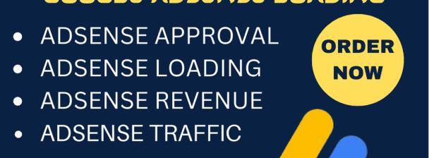 I will safely load your google adsense and skyrocket your google adsense revenue
