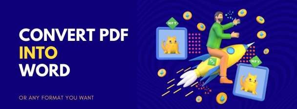 I will convert PDF format file into word format