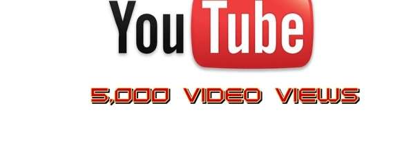 5,000 video views on YouTube!