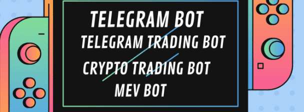I will develop telegram bot, telegram trading bot, bot, crypto bot, solana bot